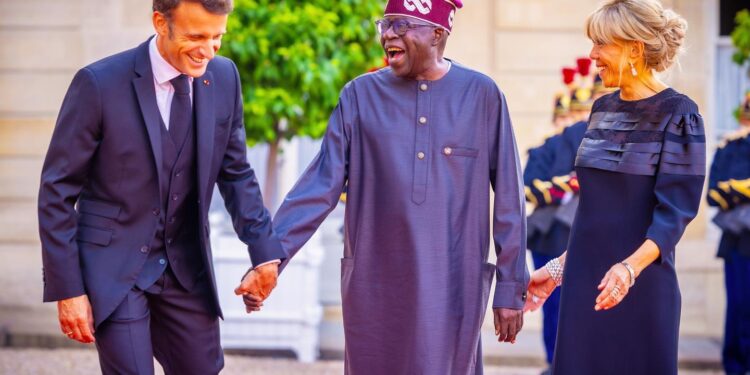 Tinubu, Macron commit to over €300 million financial and technical assistance programs across Nigeria