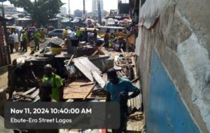 Lagos govt removes 54 illegal shanties, dislodges 84 occupants beneath Eko Bridge 