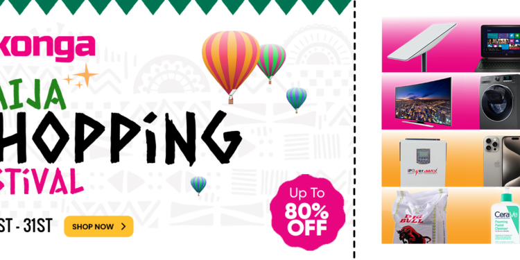 Konga Naija Shopping Festival: The final discount bonanza of the Year 