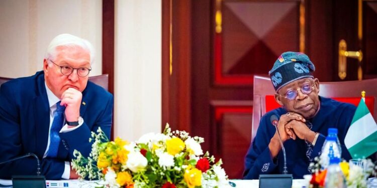 Develop emergency plans for ECOWAS economic cooperation, German President tells Tinubu 