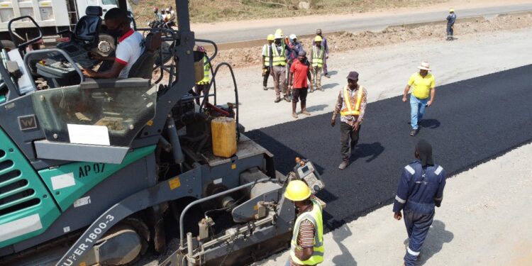 Ogun govt begins asphalt laying on completed sections of Ota-Abeokuta Expressway