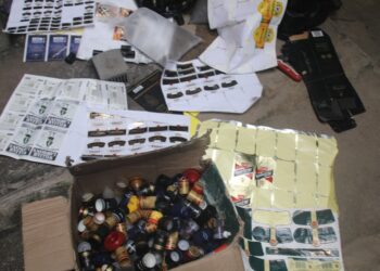 NAFDAC uncovers fake alcohol site in Lagos, destroys N30 million worth of products 