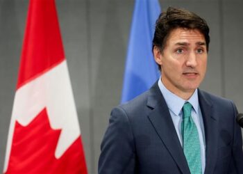 Canadian Prime Minister Justin Trudeau announces his resignation