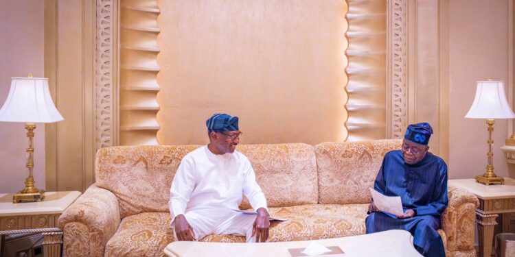 Tinubu meets FBN Holdings chairman Otedola in Abu Dhabi amid legal dispute 