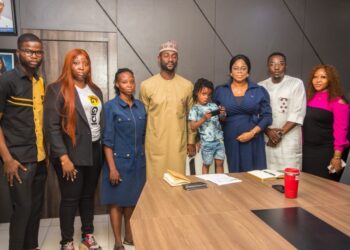 Gidi Real Estate Investment Ltd formalises commitment to sponsor 3-Year-Old Abayomi Michael’s Education following productive meeting with Lagos State Youth and Social Development Commissioner 