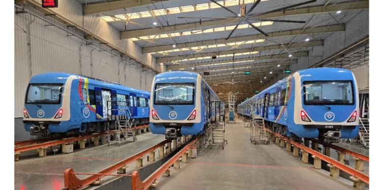 Lagos set to receive six new trains from China to enhance Blue and Red Line operations 