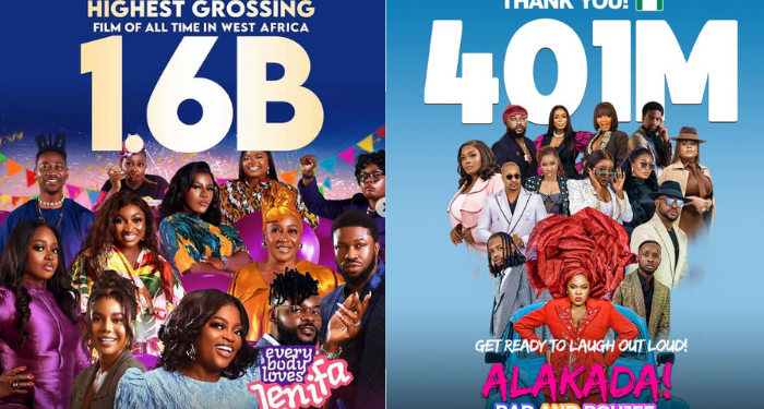 ‘Everybody Loves Jenifa’, ‘Alakada Bad & Boujee’ hit N2 billion at Nigerian box office 