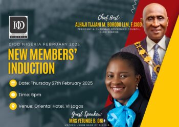Chartered Institute of Directors Nigeria Celebrates New Members’ Induction Ceremony for 2025 