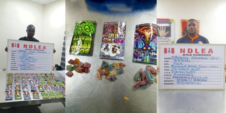 NDLEA arrests auto dealer over 77.5kg cocaine, phenacetin in Lagos