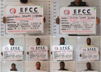 Court jails 21 convicted internet fraudsters in Benin