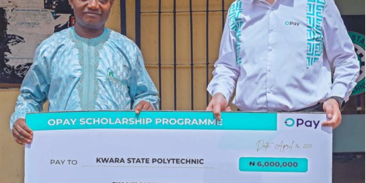 OPay Extends 1.2 Billion Naira 10-Year Scholarship to Kwara State Polytechnic