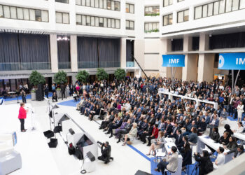 Global finance leaders convene in Washington amid tariff turmoil and trade negotiations 