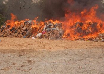 NDLEA destroys 1.6 million kilograms of illicit drugs seized in Lagos, Ogun, Oyo