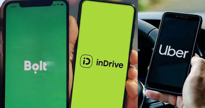 App-based drivers threaten to dump Uber, Bolt, Indrive over poor working conditions in Lagos