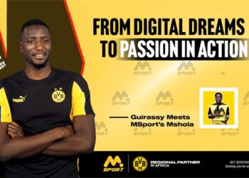 MSport’s MShola meets Serhou Guirassy: From digital dreams to passion in action
