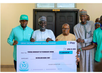 OPay announces 1.2 billion 10-Year scholarship award to FUTMINNA students 