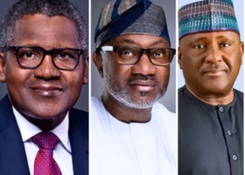 Tinubu names Dangote, Otedola, Ovia, Abdulsamad as 4 wisemen of Nigeria’s economy 