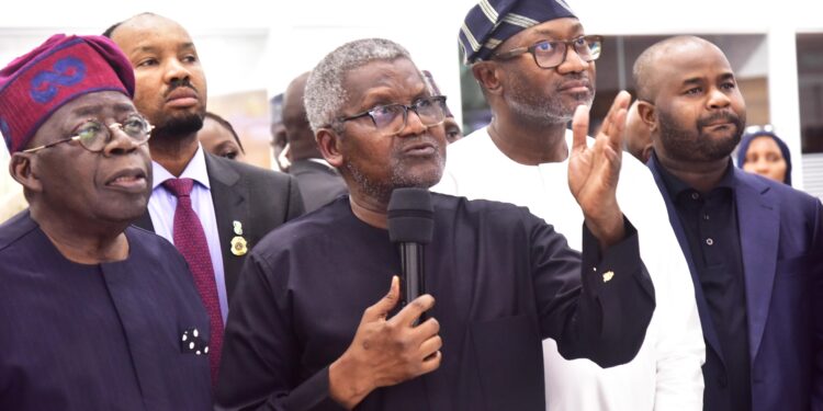 My company paid N450bn in taxes in 2024 - Dangote tells Pres. Tinubu