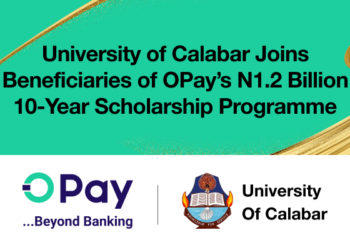 University of Calabar joins beneficiaries of OPay’s N1.2 Billion 10-Year scholarship programme