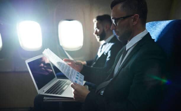 Executive travel: Premium transport booking 