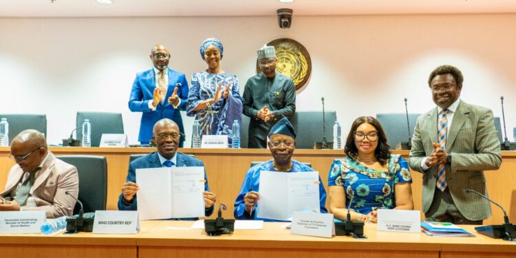 WHO, TY Danjuma Foundation sign $2.26 million deal to strengthen Nigeria’s health sector  