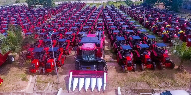 President Tinubu launches 2,000 tractors in Nigeria’s largest agricultural mechanization drive