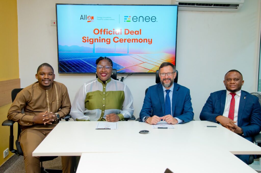 All on invests USD 0.25 Million in enee.io to scale its sales operations in Nigeria 