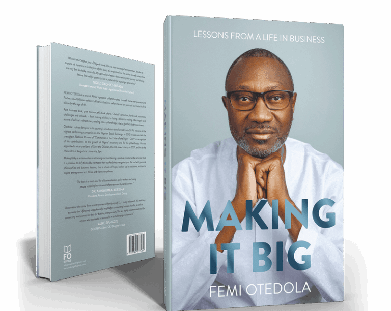 Femi Otedola’s ‘Making It Big’ wins second place at African Business Book of the Year Awards