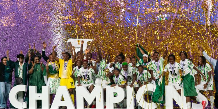 Tinubu splashes $100k on each Super Falcons player for winning record 10th WAFCON title