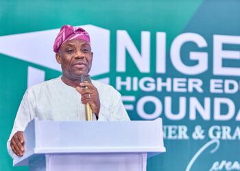 Minister of Education, Dr. Tunji Alausa