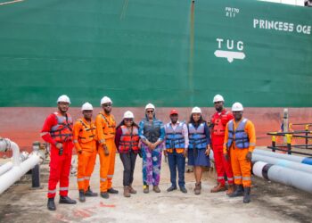 Rainoil Limited receives 45,000MT Vessel, MT Princess Oge