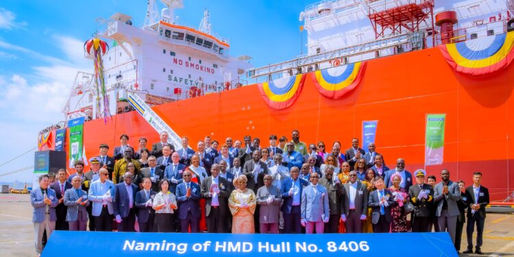 President Tinubu flags off West Africa Gas Limited’s 40,000 CBM LPG Vessel 