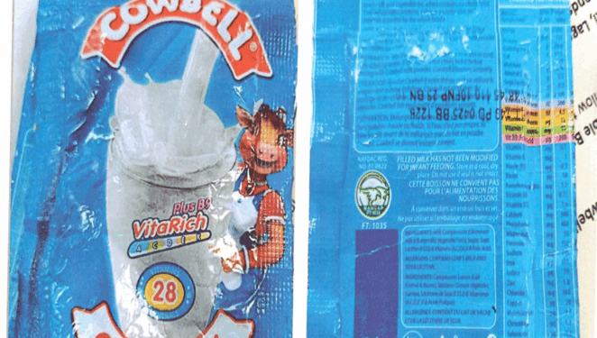 NAFDAC alerts public on counterfeit Cowbell “Our Milk” in Nasarawa and Kano
