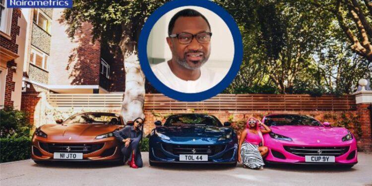 Femi Otedola explains why he spent £810,000 on Ferraris for daughters 