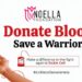 Donate blood, Save a warrior  