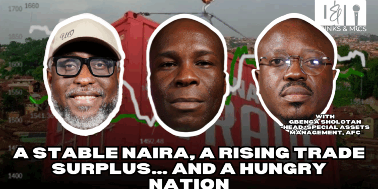 DRINKS & MICS PODCAST: Nigeria’s trade surplus and stable Naira threatened by rising hunger – S2E3