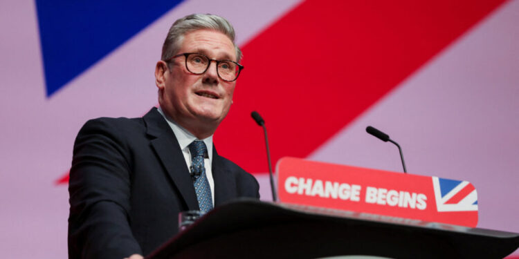 UK Prime Minister Sir Keir Starmer