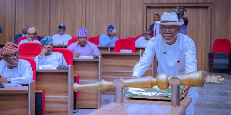 Ondo State Governor, Aiyedatiwa presents N492.8 billion 2026 budget 