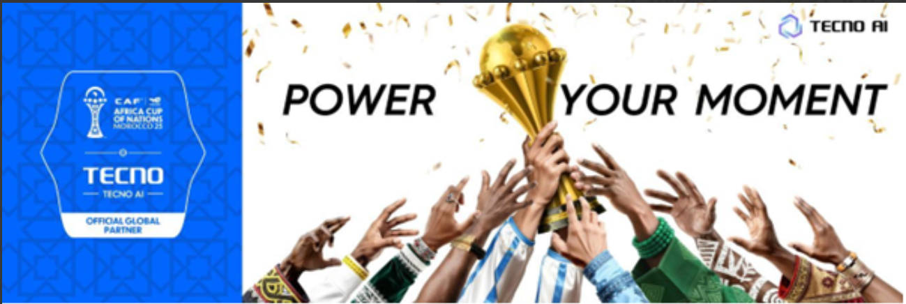 TECNO powers AFCON 2025 with New Pan-African Campaign “Power Your Moment” 