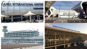 Top 10 busiest airports in Africa by outbound seats – June 2026