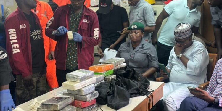 Nigeria Customs seizes 25.5kg of cocaine on Brazilian ship at Apapa port 