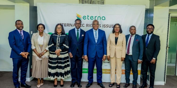 ETERNA PLC targets N21.52bn through rights issue to fund expansion and strengthen balance sheet