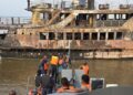 Nigerian Navy rescues 20 crew members as vessel catches fire in Calabar channel 