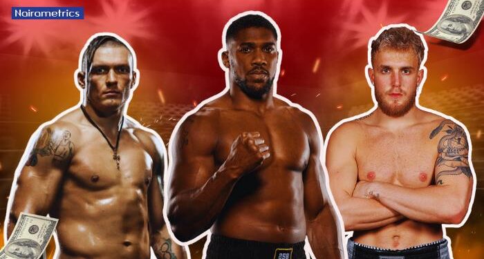 Top 10 boxing matches that generated massive earnings in 2025 