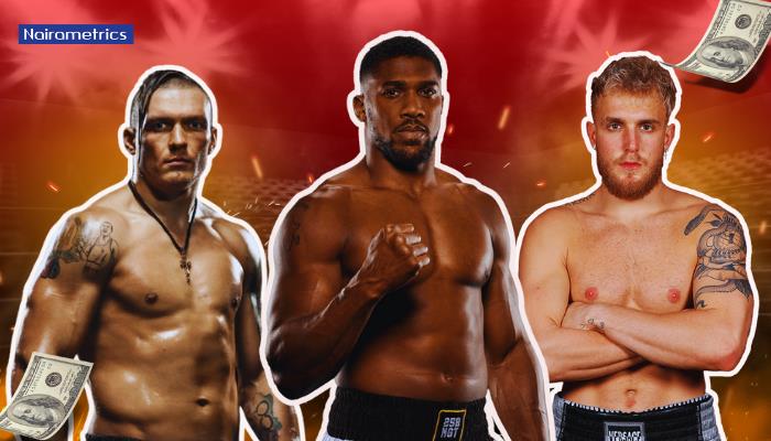 Top 10 boxing matches that generated massive earnings in 2025 