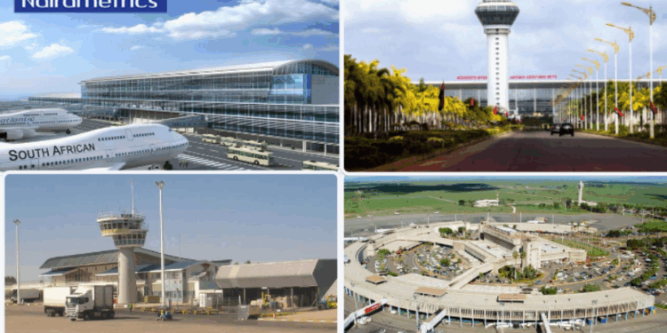 Top 10 busiest airports in Africa by outbound seats in December 2025 