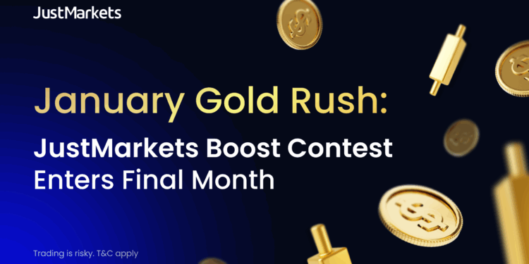 January Gold Rush: JustMarkets boost contest enters final month 