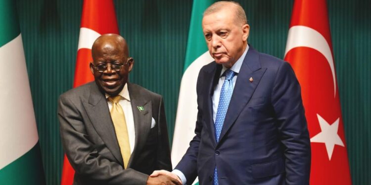 Erdogan targets $5 billion Nigeria-Türkiye trade volume during Tinubu visit