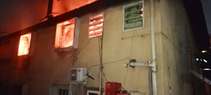 Fire destroys goods worth millions in Lagos Computer Village 