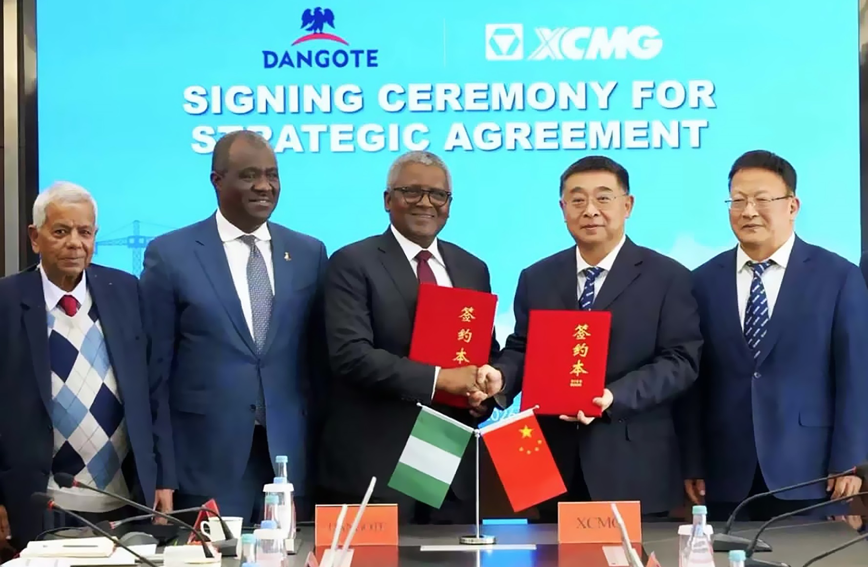 Dangote Group, Chinese firm seal partnership agreement on infrastructure, others